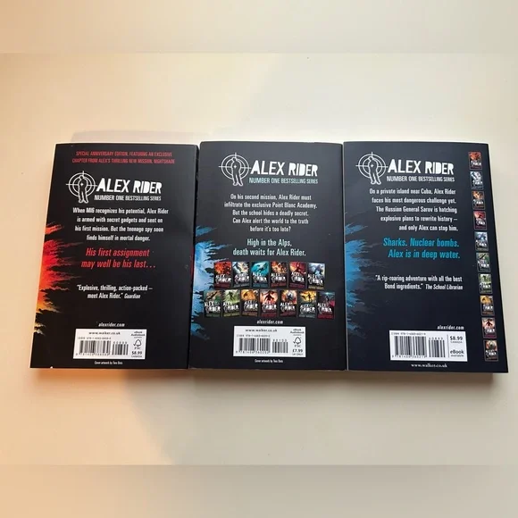 Alex Rider Book Set by Anthony Horowitz - Picture 3 of 5